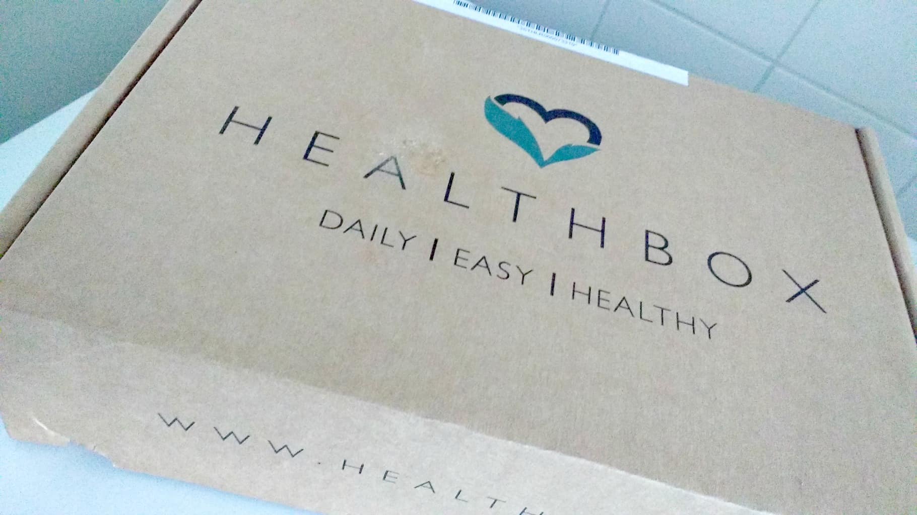 Unboxing healthbox februari 2016