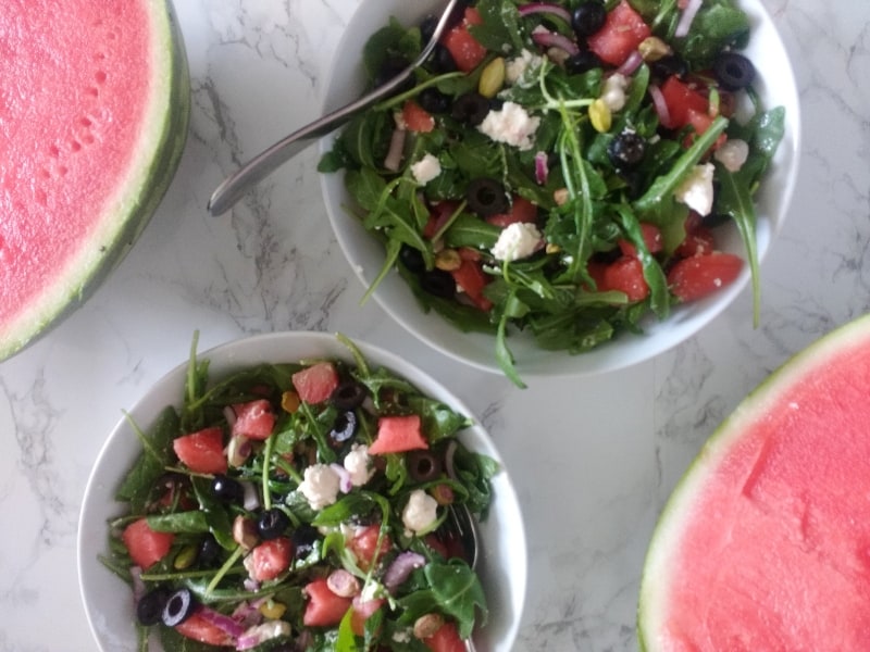 watermeloensalade recept